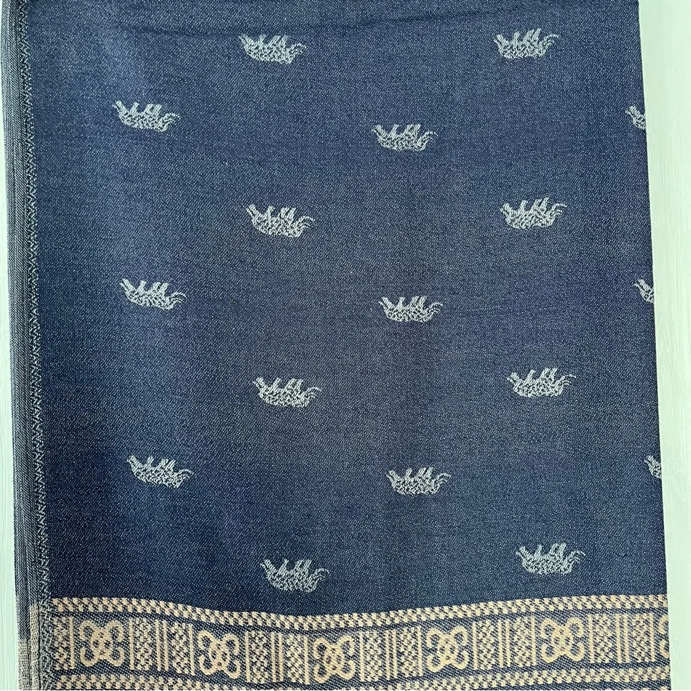 Pashmina‎ 100% Cashmere Purple/taupe Scarf Shawl Wrap with elephants